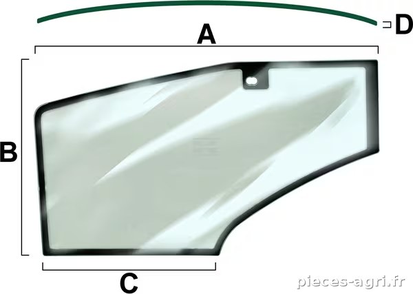 Vitre De Porte Gauche · réf. VPM7340
