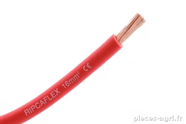 Câble flexible 1x70mm² PVC, rouge · réf. 1070FLEXRD