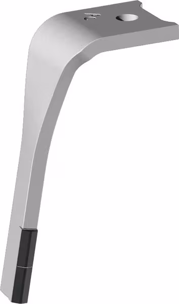 Dent de herse rotative gauche, en carbure · réf. DPO0220G