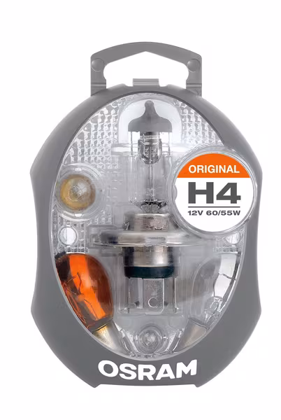 Jeu d'ampoules 12 V CLK H4 EURO UNV1 · réf. 4050300873398