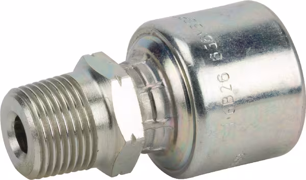 Racc. à sertir DN10-3/8 BSPT · réf. 6G6MBSPT
