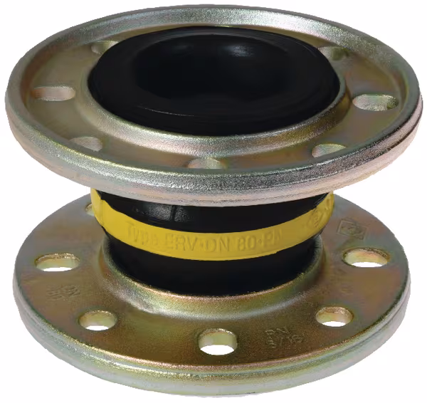 Tuyau union, Jaune bague · réf. ERVG100