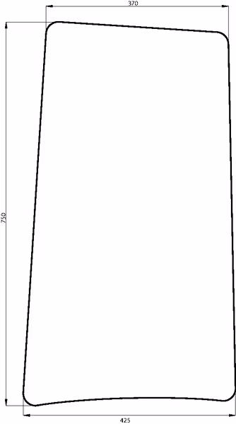 Vitre latérale · réf. 00097703020N