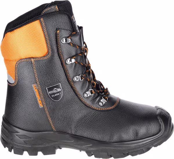 Bottes forestières anti-coupure 49, noir/orange, Eco Hunter basic, Luprifex vue 4