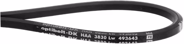 Courroie trapézoïdale double AA/HAA 13 X 3830 LD · réf. 493643