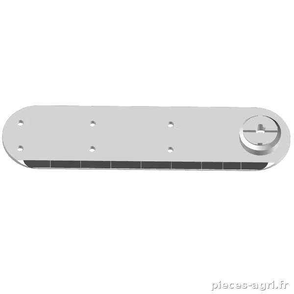 Intercep type Ferrand IN021100X D - 430x120x8 Droit · réf. VIFE1100D