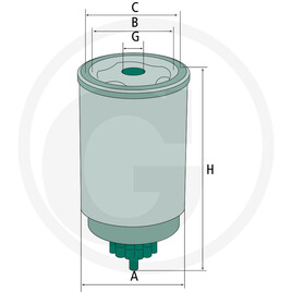 MANN FILTER Filtre à carburant · réf. 565WK965