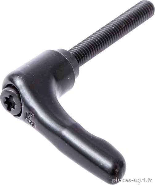 Levier de serrage GR3 M10x60 inclinable noir · réf. K01223101X60