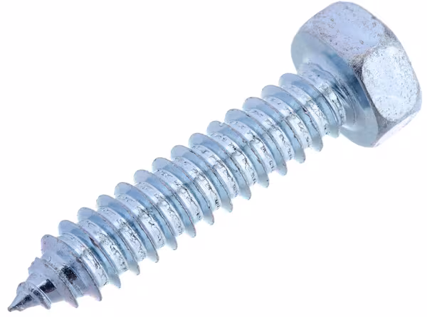 Vis auto-perforante 8x38mm,tête hexagonale de 13 mm, DIN 7976C Kramp · réf. 7976C838P200