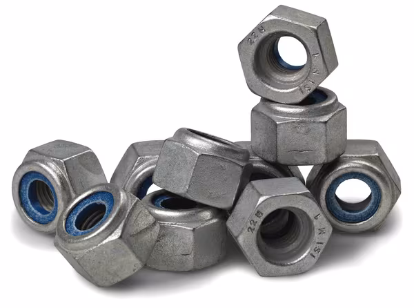 Écrou M10x1,25 L-6H DIN1657 7,4 Zn · réf. 503856301