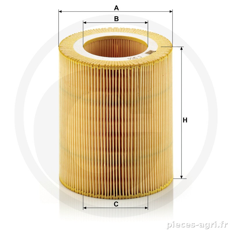MANN FILTER Filtre à air vue 3