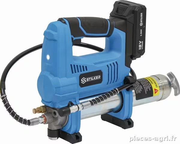 Pistolet graisseur sans fil 18 V 690 bars + batterie + chargeur · réf. 56850STI