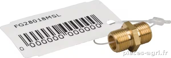 Raccord en laiton 2xM 1/8" · réf. FG28018MSL