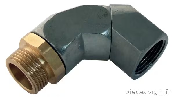 Coude tournant 90° M 1" BSP / F 1" BSP · réf. F14567000