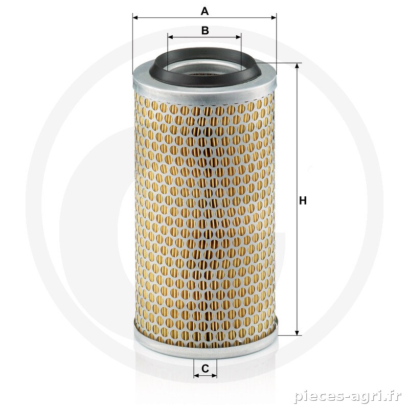 MANN FILTER Filtre à air vue 3