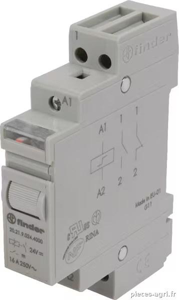 Relais impulsions, 24Vcc, 1NO · réf. 202190244000