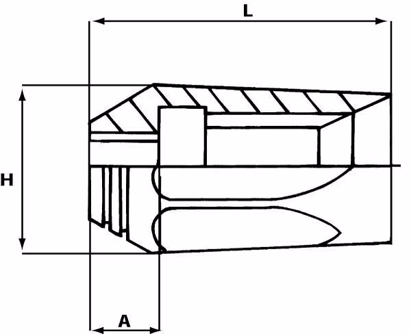 Douille à visser DN10 vue 2