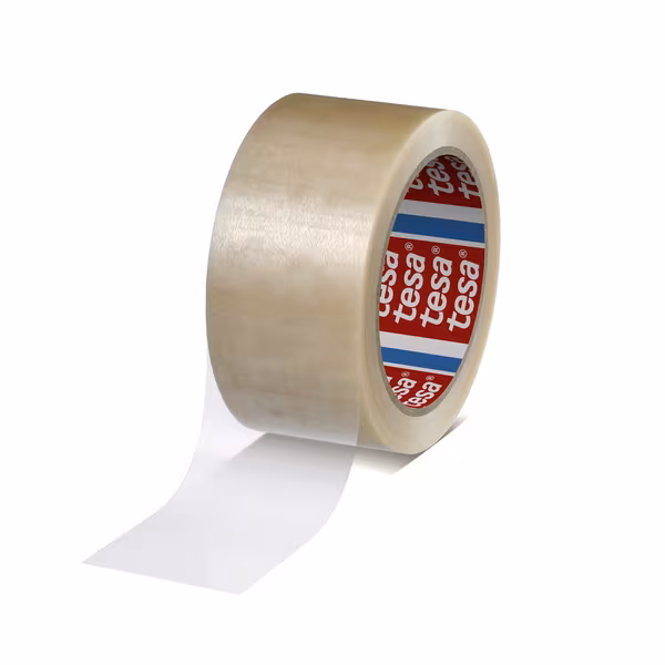 Ruban adhésif en PVC 66m x 50mm, TesaPACK® · réf. T041200000800