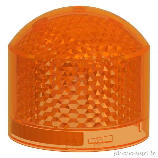 Lentille de gyrophare orange · réf. XVB7L65