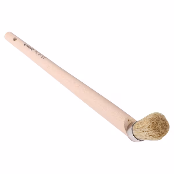 Pinceau avec manche, poils de porc blancs 25 · réf. CP2312825