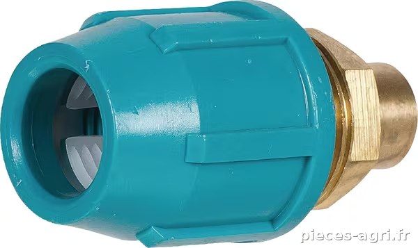 Raccord laiton 16x15mm PE mâle · réf. UN2471615L
