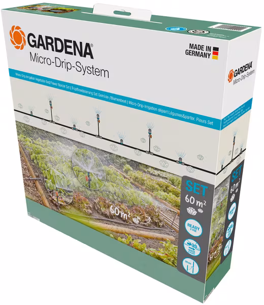 Kit d'irrigation Micro-Goutte (60m²) · réf. GA13450