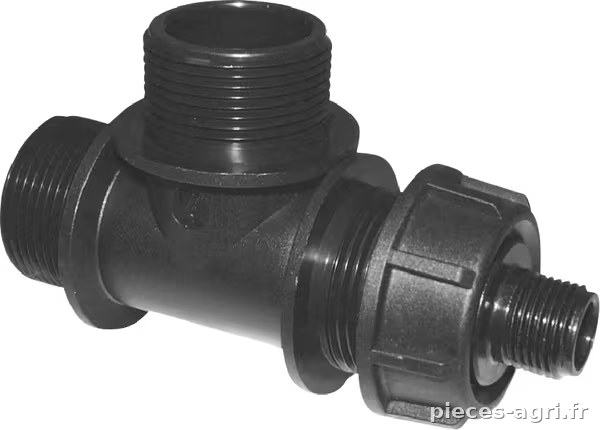Raccord 3 voies a. venturi 7mm · réf. 135507