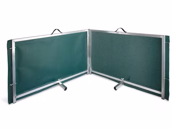 Barrière de sécurité pliable 2400x800mm maille verte · réf. WB2400800