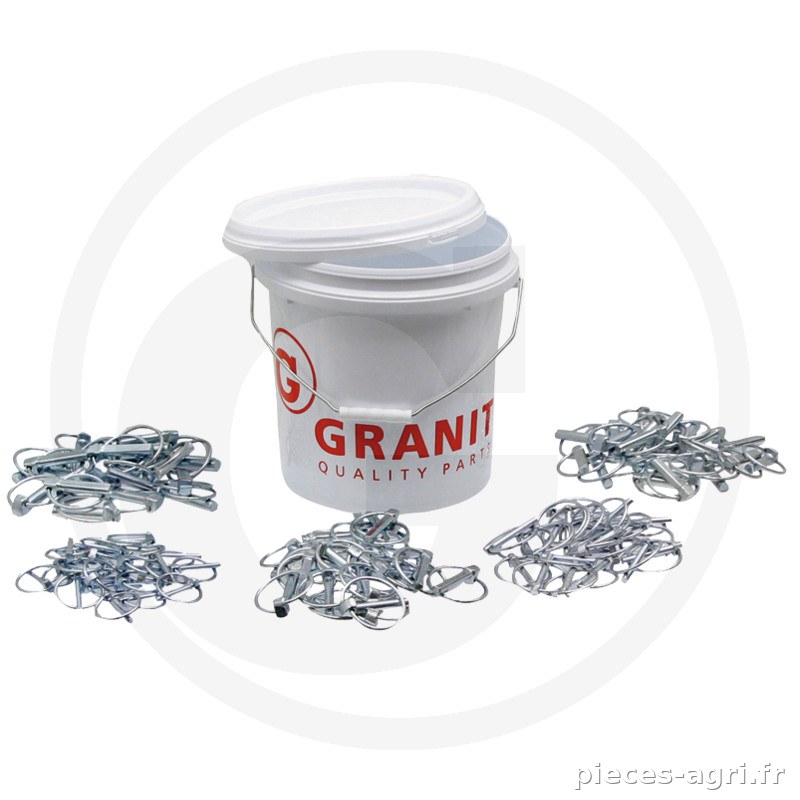 GRANIT Assortiment de goupilles clips vue 2