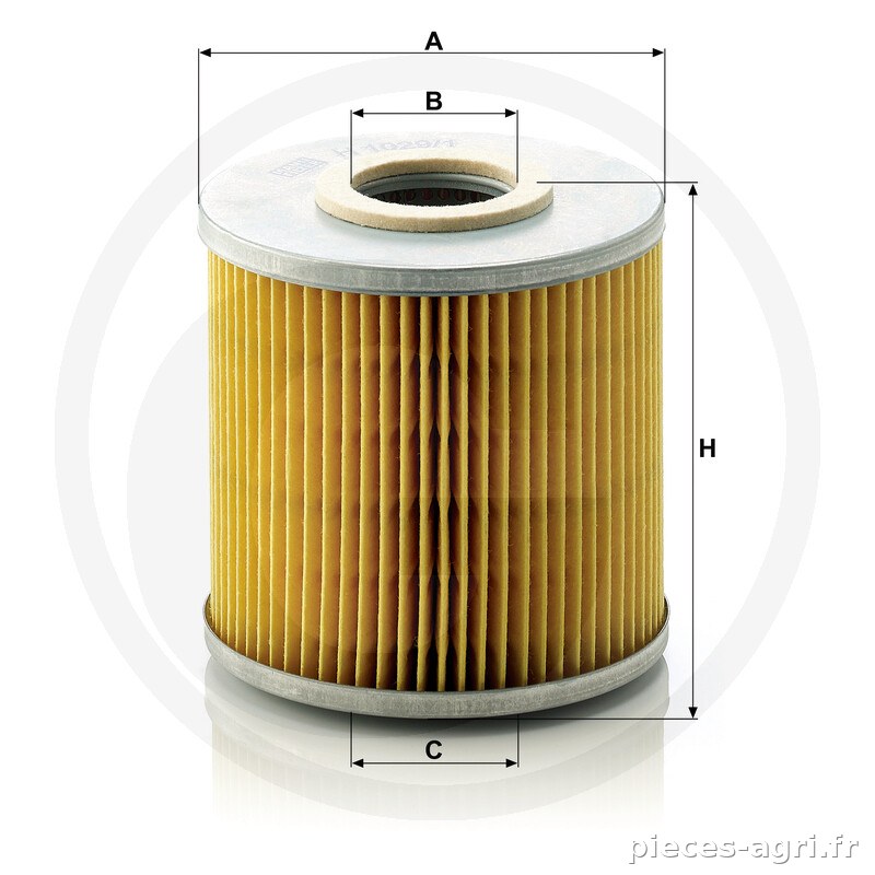 MANN FILTER Filtres à huile moteur vue 3