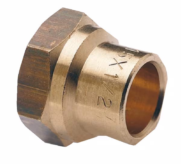 Mamelon en laiton 1/2"x22 · réf. 85190