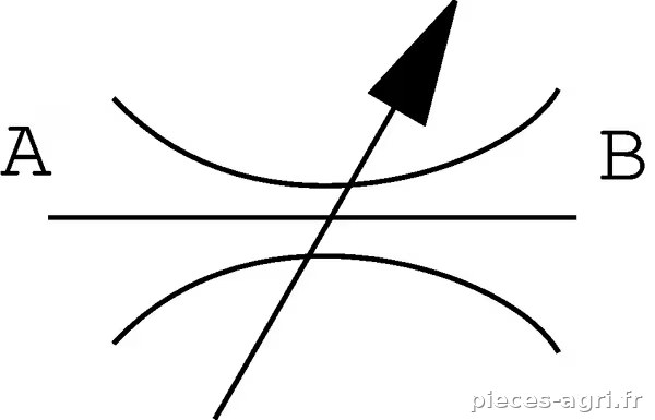 Vis d'étranglement, 3/8" BSP - réglable vue 2