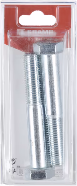 Boulon M16 x 100mm, 8,8 (2) · réf. KR93116100P02B