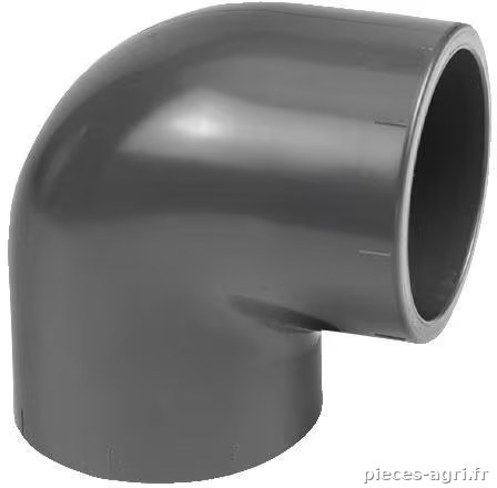 Coude 90° en PVC 25x25mm · réf. 7025595