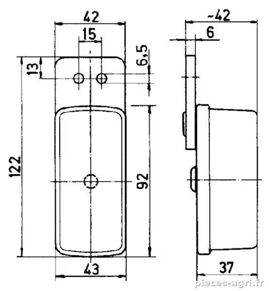 Feu de position Jokon vue 2