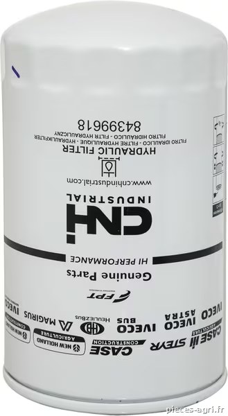 Filtre à huile hydraulique · réf. 84399618