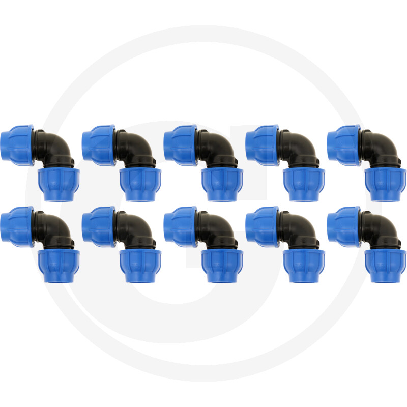 irritec Raccord coudé 90° 32, PN16, DVGW vue 2