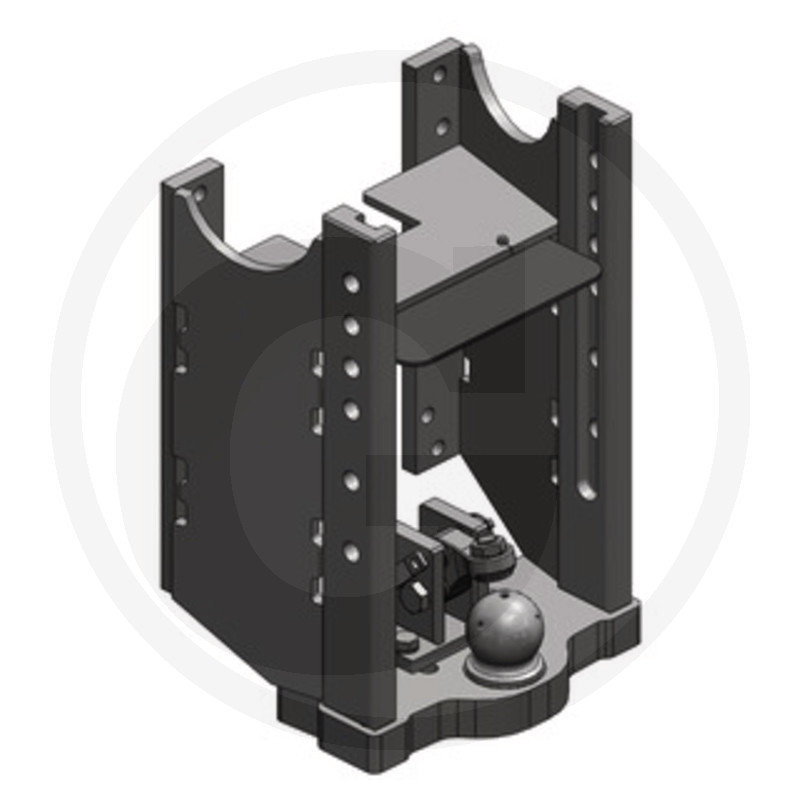 Scharmüller Support d'attelage avec glissières · réf. 77700217820