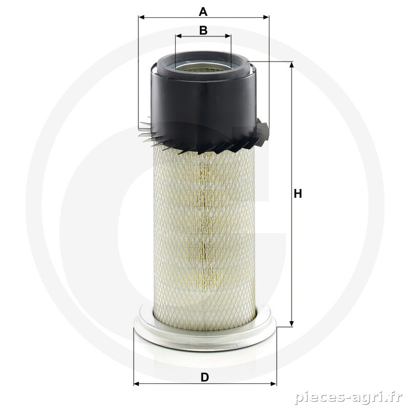 MANN FILTER Filtre à air · réf. 565C16340