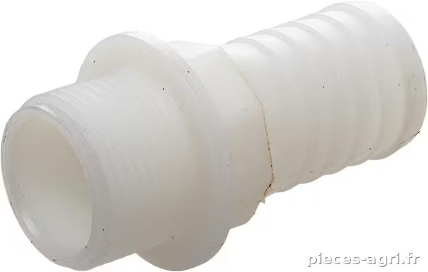 Raccord droit mâle 1" diamètre 30 nylon · réf. 6292430