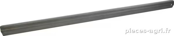 Tube profilé extérieur T60, triangulaire, diamètre 54,0 x 46 x 4 mm, longueur : 1 050 mm · réf. 152160535