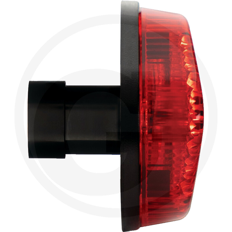ASPÖCK Feu de position Flatpoint IV rouge AMP · réf. 12266160
