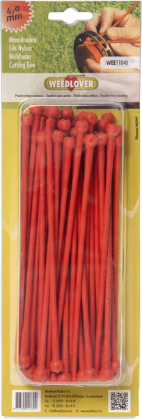 Fil de coupe Ø 4mm red Weedlover · réf. WEE11040