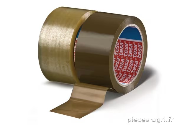 Ruban adhésif thermofusible PP bruyant, brun, 66m x 50mm, TesaPACK® · réf. T042800004000