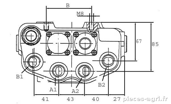 Distributeur hydraulique vue 4