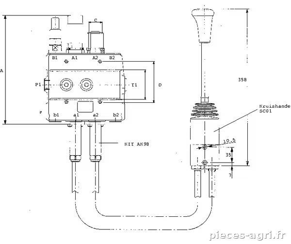 Distributeur hydraulique vue 6