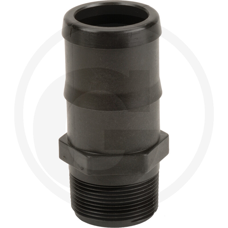 BANJO Schlauchtülle gerade, Ø 38mm x AG 2" vue 2