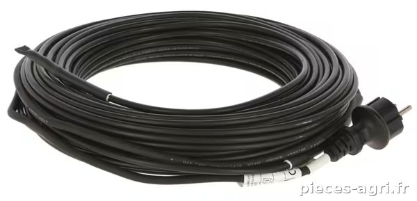 Câble chauffant antigel pour gouttière 20 m avec thermostat · réf. 296090KER