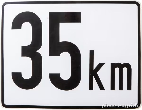 Panneau de signalisation en PV · réf. BF35A