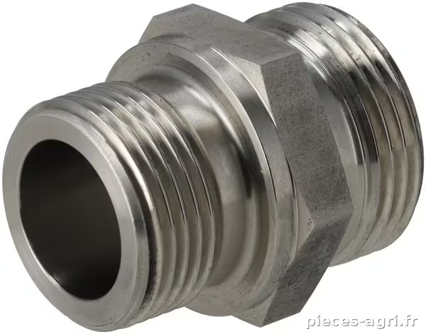 Raccord à filetage mâle 6S x 3/8" BSP SS · réf. GES6SR38SS